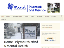 Tablet Screenshot of plymouthmind.com